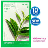 10pcs❤️[INNISFREE] Energy Mask 22mL (Green Tea / Acai Berry) Sample | Just US$4.95! Shop now at StyleFollow