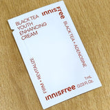 15pcs/15ml❤️[INNISFREE] Black Tea Youth Enhancing Cream 1ml (Sample Sachet) | Just US$2.34! Shop now at StyleFollow