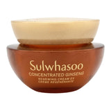 1pc❤️[SULWHASOO] Concentrated Ginseng Renewing Cream EX 5ml (Soft/Classic) Sample | Just US$3.51! Shop now at StyleFollow