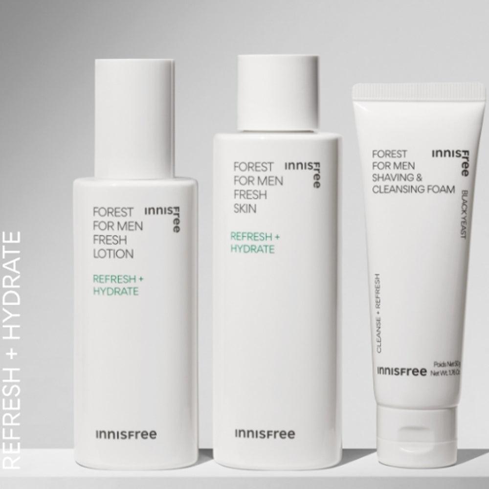 INNISFREE] Forest for Men Fresh Skin Care Set (Include 3 items) –  StyleFollow