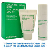 [INNISFREE] Green Tea Seed Hyaluronic Duo Kit | Just US$4.32! Shop now at StyleFollow