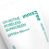 [INNISFREE] UV Active Poreless Sunscreen 10ml (SPF50+/PA++++) (Sample) | Just US$2.97! Shop now at StyleFollow