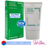 [INNISFREE] UV Active Poreless Sunscreen 50ml (SPF50+/PA++++) | Just US$14.05! Shop now at StyleFollow