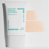 [INNISFREE] UV Active Poreless Sunscreen 50ml (SPF50+/PA++++) | Just US$14.05! Shop now at StyleFollow