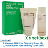 [INNISFREE] Volcanic Pore Foam & Toner Duo Kit | Just US$3.24! Shop now at StyleFollow