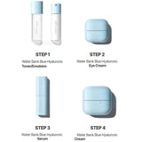 [LANEIGE] Water Bank Blue Hyaluronic Kit (Toner 25ml, Emulsion 25ml, Cream 10ml, Serum 10ml, Eye Cream 3ml) | Just US$3.42! Shop now at StyleFollow